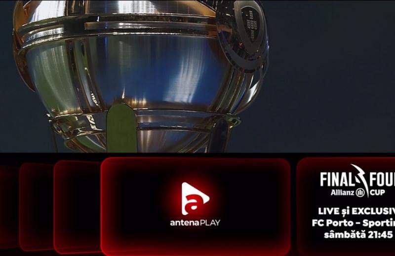 Sporting - Porto, finala Cupei Ligii Portugaliei, e sâmbătă, de la 21:45, exclusiv în AntenaPLAY