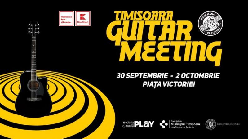 Vița de Vie, Cargo și Antract cântă alături de chitariști din toată țara, în weekend, la Guitar Meeting