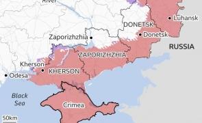 Lugansk Doneţk Zaporijjea Herson ucraina harta