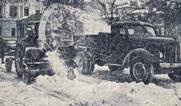 1963 zapada ninsoare masina curata
