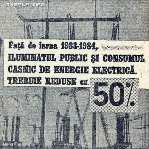 1985 reducere consum energie