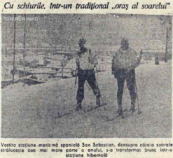 1985 spania ninsoare san sebastian