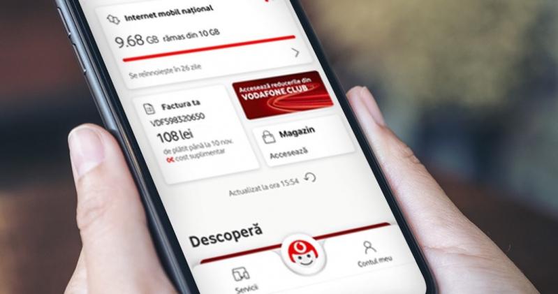 Vodafone majorează prețul abonamentelor de la 1 ianuarie. Tarifele vor fi ajustate anual în funcție de inflație